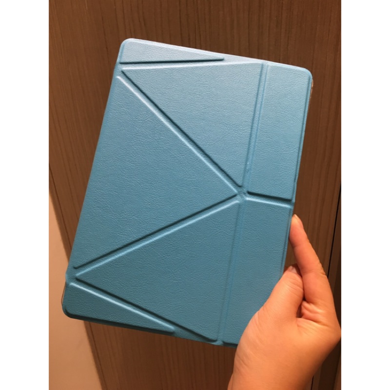 降價！iPad Air 2 保護殼 保護套 皮套 藍色 簡約 軟背蓋