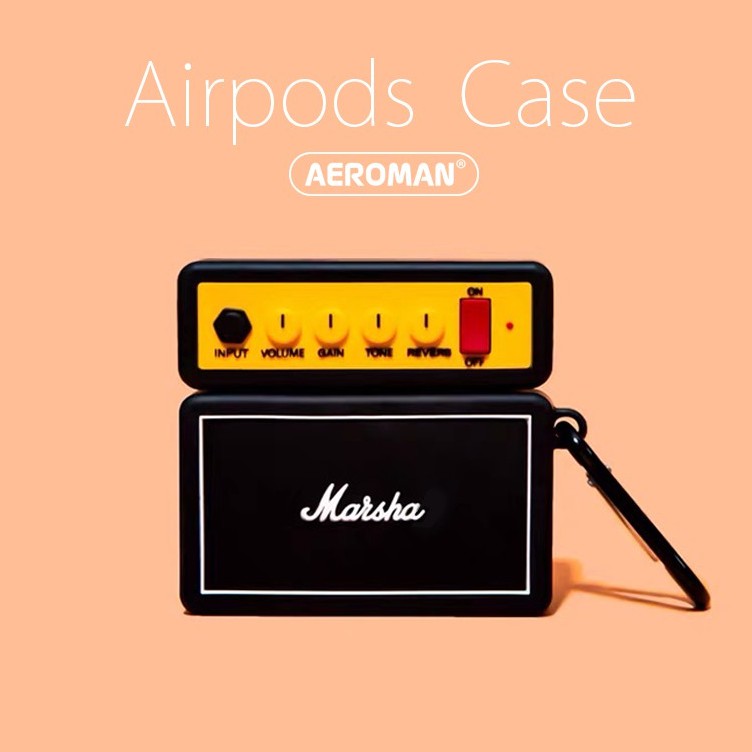 airpods 保護套 pro 音箱 音響 喇叭 無訊號 復古 個性 潮流 設計