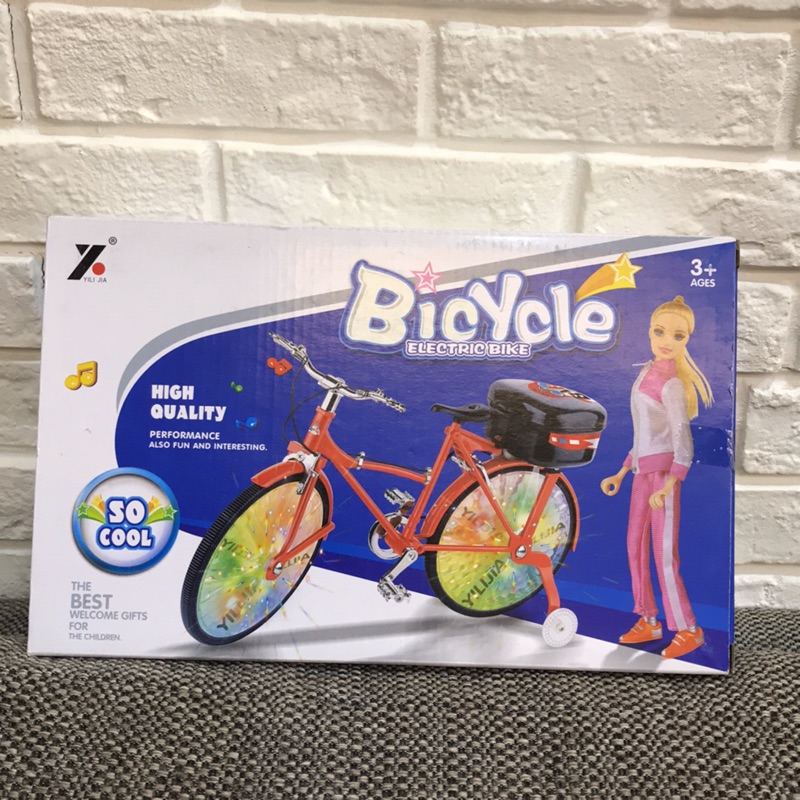8歲以上兒童適合玩具（電動自行車）29x18x10cm