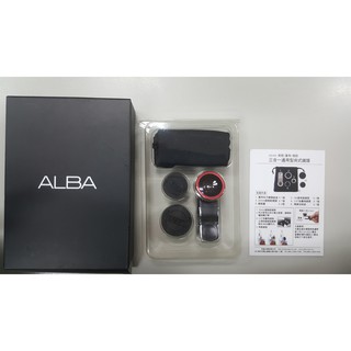 全新 ALBA 魚眼/廣角/微距 三合一通用型夾式鏡頭 [OO-K3]