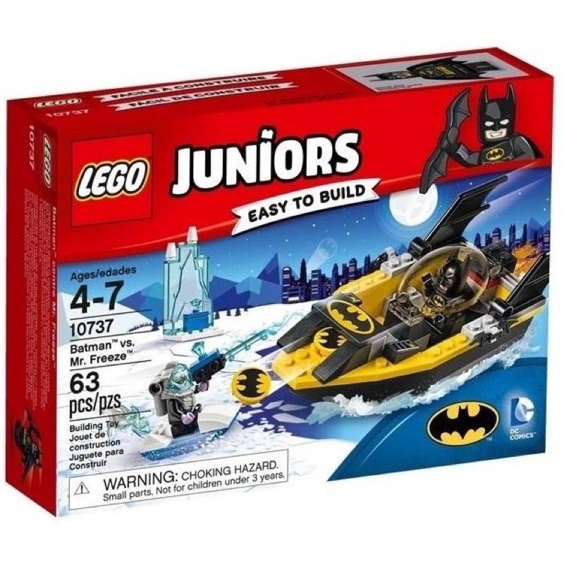 【台中翔智積木】 LEGO 樂高 JUNIORS系列 10737 蝙蝠俠 Batman vs. 急凍人