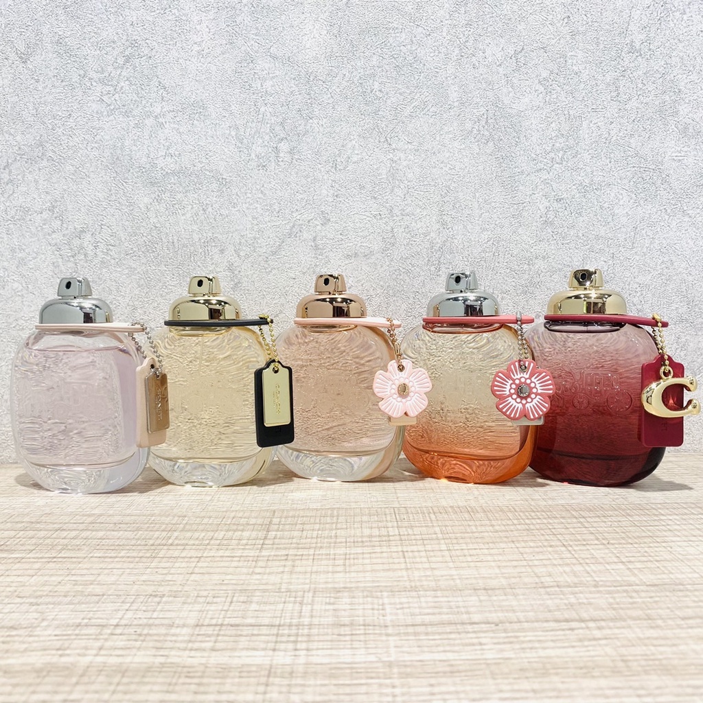試香-COACH 女性淡香精系列2ML分裝(時尚戀紅.時尚經典.芙洛麗.嫣紅芙洛麗.曠野玫瑰.時尚閃耀香精)