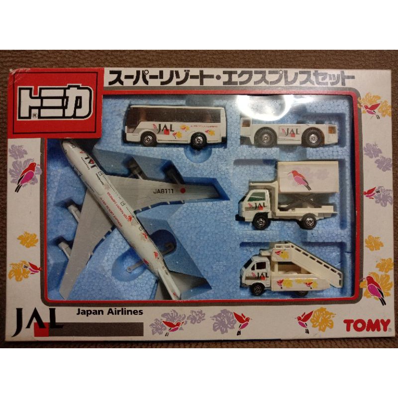 TOMICA JAL 日本航空 機場套組 雀鳥塗裝