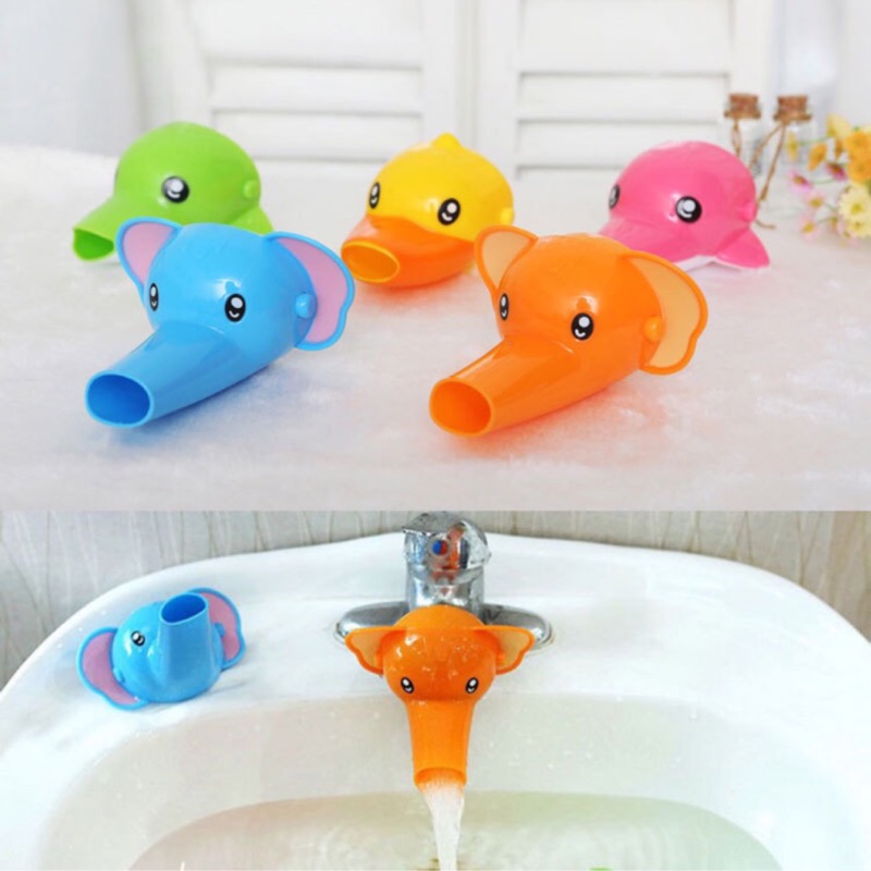姵蒂屋 水龍頭延伸器 水槽 兒童洗手輔助器 卡通動物造型洗手器 洗手器 兒童洗手器