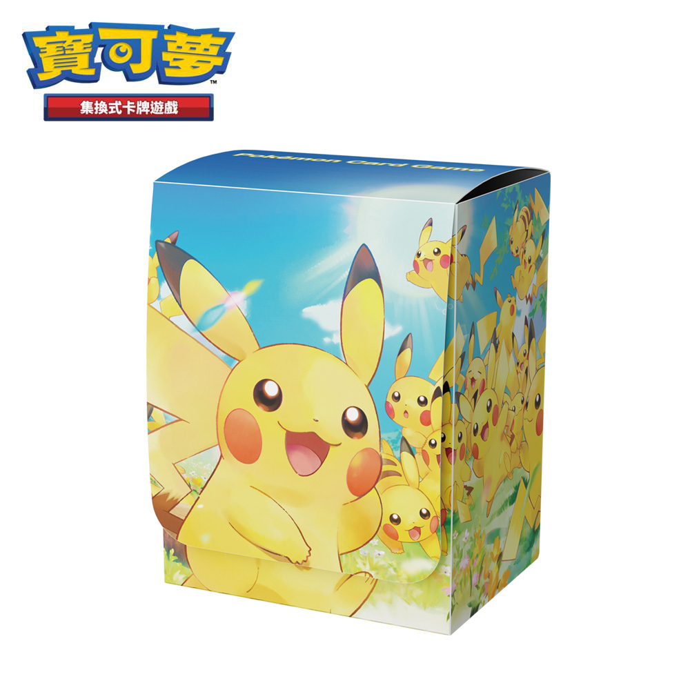 PTCG《專用卡牌收納盒》皮卡丘大集合 9343303（Pokemon 寶可夢集換式卡牌遊戲）