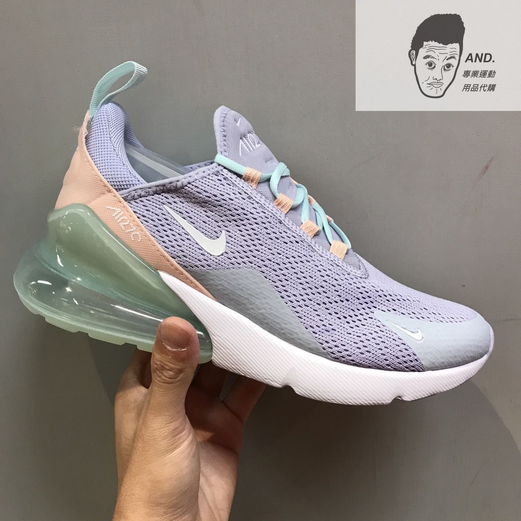 【AND.】NIKE W AIR MAX 270 粉紫 氣墊 透氣 編織 休閒鞋 女鞋 CI1963-514