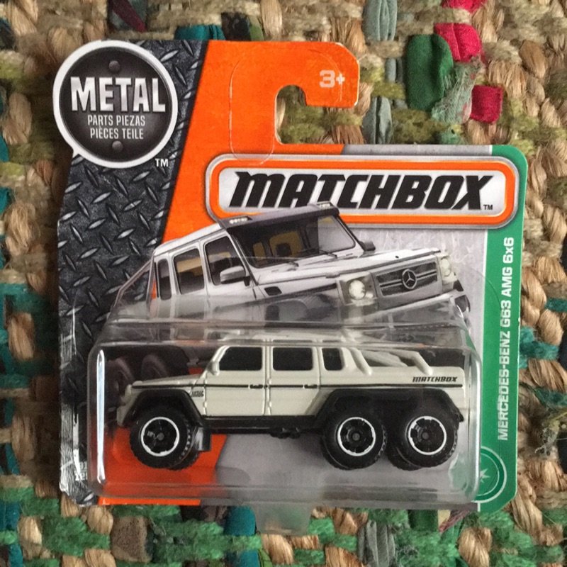 Matchbox Benz G63 AMG 6X6 短卡 火柴盒