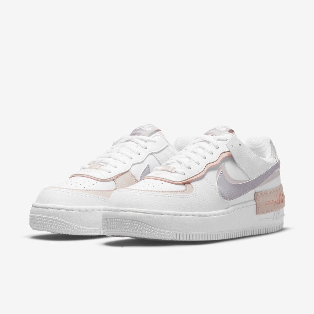 NIKE AIR FORCE 1 SHADOW 淡粉 淡紫 芋頭紫 AF1 增高 CI0919-113 女 DOT聚點