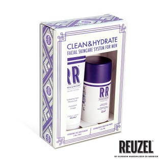 【REUZEL】清新淨化臉部保養禮盒｜GISH Beauty 保濕 乳霜 乳液 清潔 洗顏 保養 禮盒