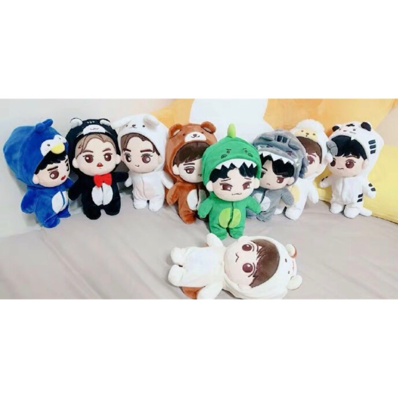 Exo 動物玩偶伯賢世勳燦烈 蝦皮購物
