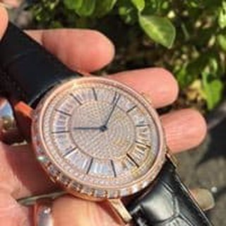 JL 滿鑽薄款機械腕錶 奢華感 男女皆可 (無現貨)