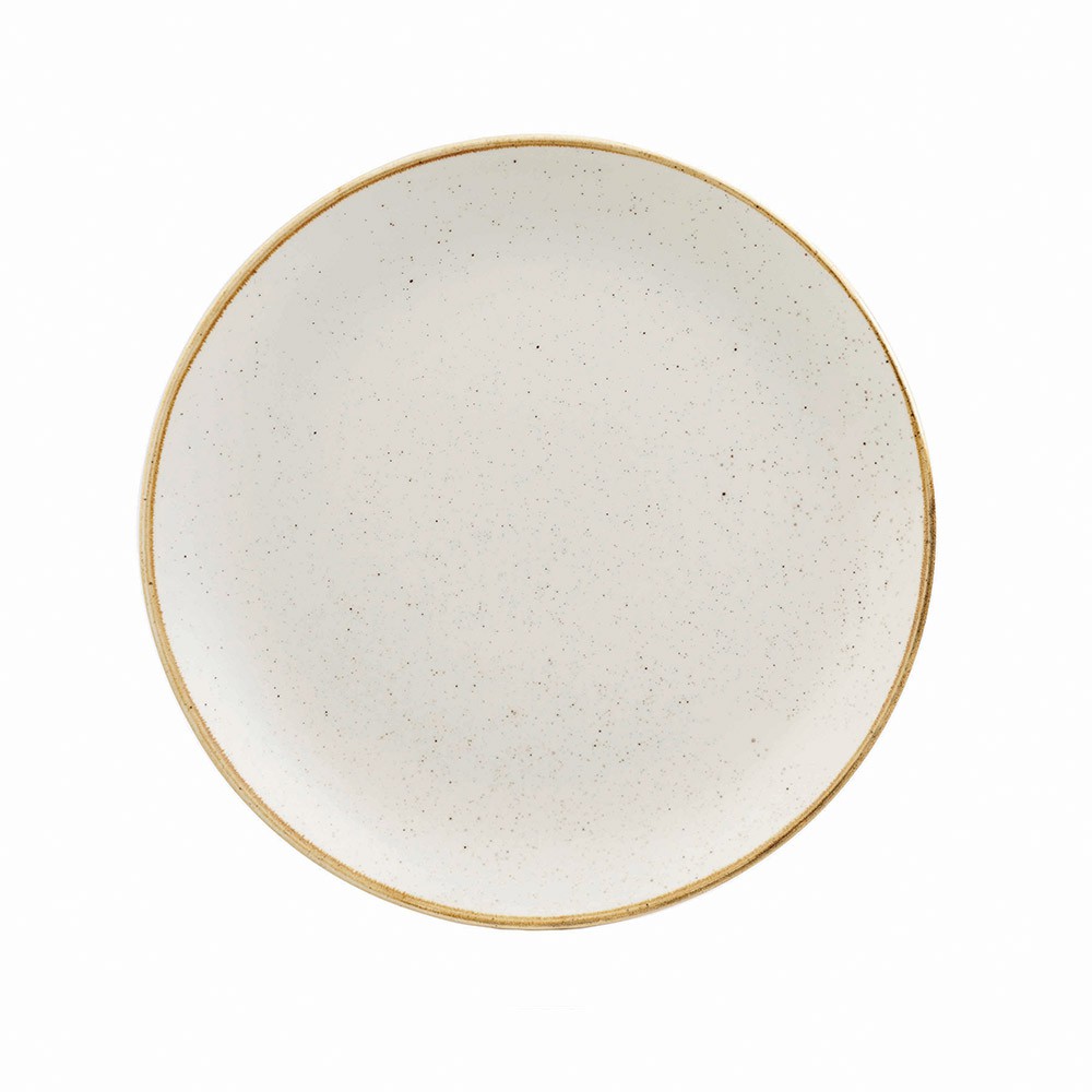 英國CHURCHiLL-點藏系列-米白色 26cm圓形餐盤