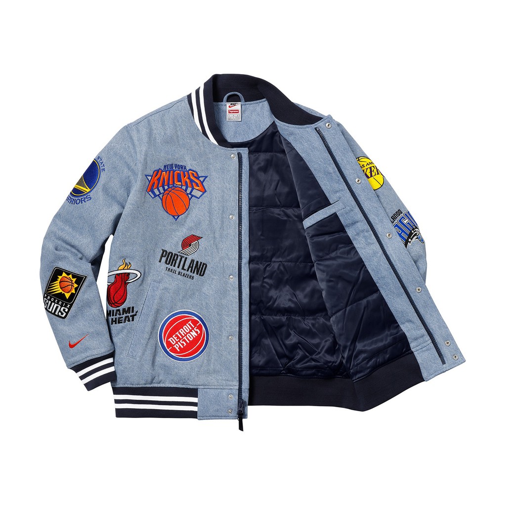 新品】Supreme Nike NBA SatinWarm-Up Jacket 第一ネット tenshisushi.be