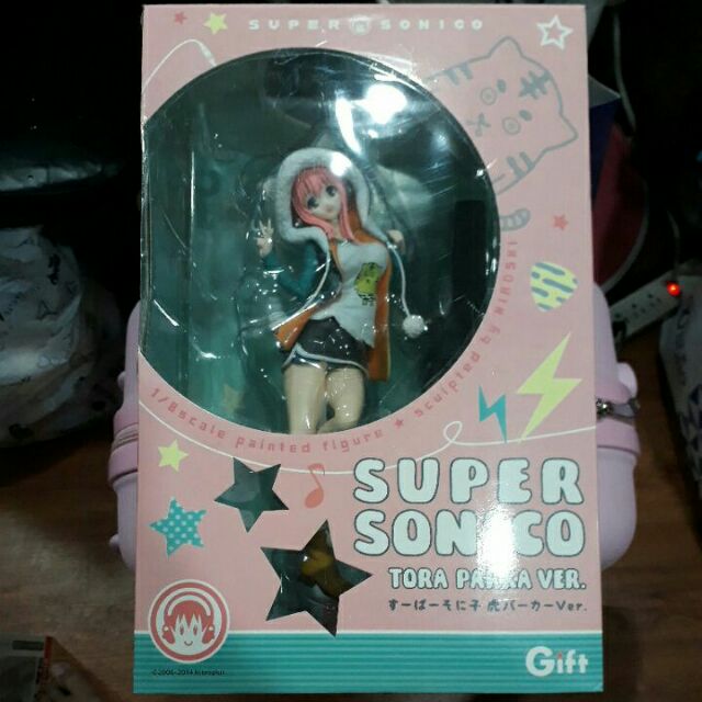 Super Sonico 超級索尼子 老虎外套 吉他 公仔 模型