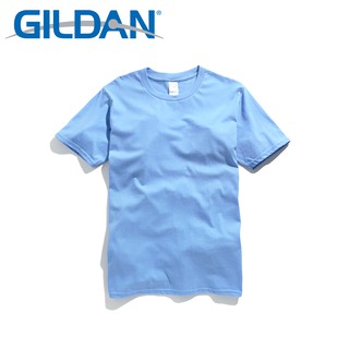 C48 Nisha GILDAN 76000 【卡羅藍】素T 短袖 寬鬆短袖 上衣
