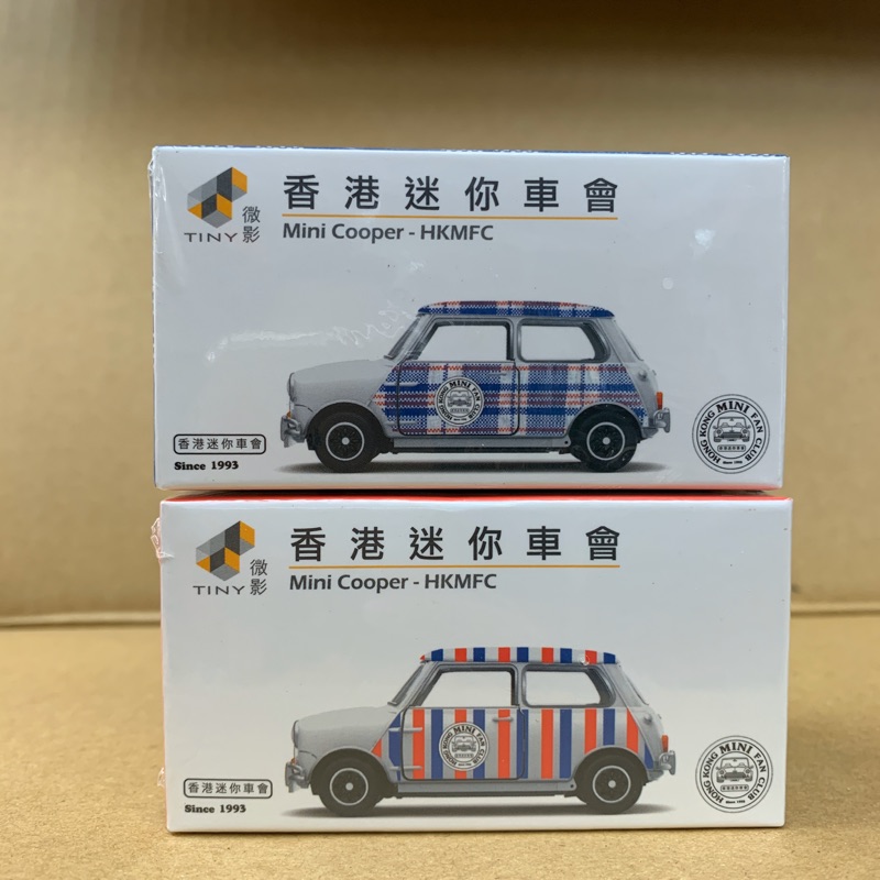 Tiny 微影1 64 Mini Cooper X 香港迷你車會限定款 蝦皮購物