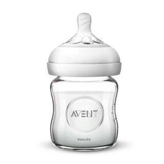 PHILIPS AVENT 新安怡 親乳感玻璃防脹氣奶瓶-120ml單入【佳兒園婦幼館】