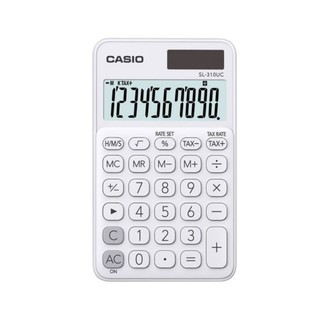 【CASIO卡西歐】10位數攜帶型計算機/SL-310UC-WE
