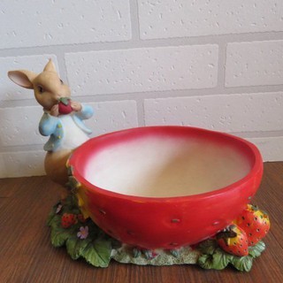 [HOME] 彼得兔 比得兔 PETER RABBIT 正式授權 草莓果盤 置物盤 收納盤 民宿居家店面送禮糖果盒
