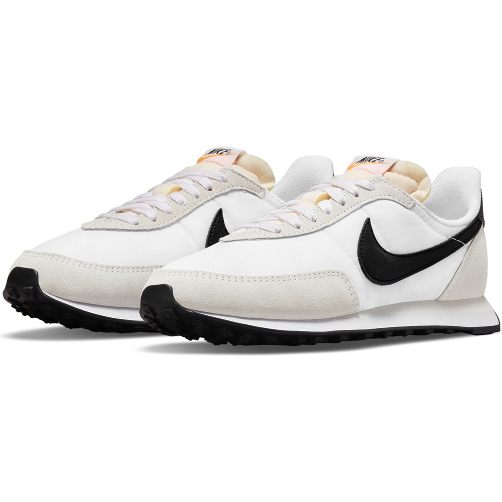 NIKE 耐吉2108女鞋慢跑鞋 運動鞋 復古 W WAFFLE TRAINER 2 白黑 DA8291100