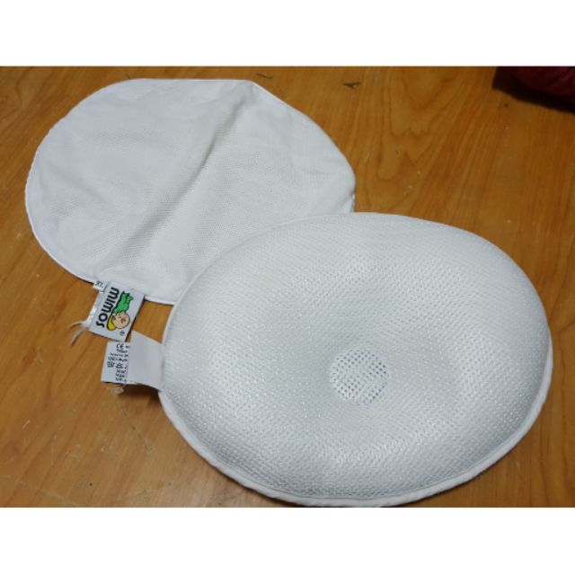 二手.MIMOS 3D自然頭型嬰兒枕 S 【枕頭+枕套】( 0-10個月適用 )