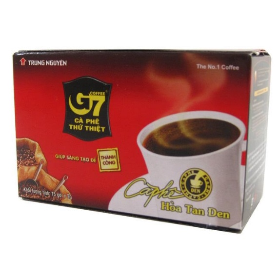 安家食品 ☕️☕️越南必帶伴手禮 G7 即溶黑咖啡_(15包x2g)即溶咖啡 咖啡粉 盒裝咖啡☕️☕️