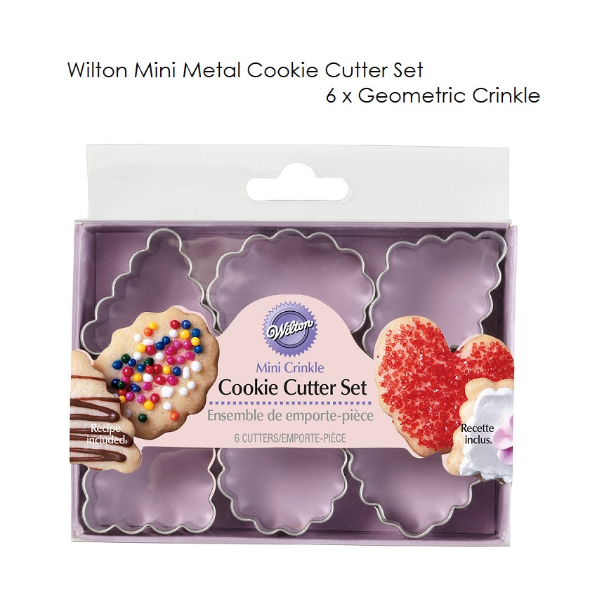 惠爾通 Mini Crinkle Cookie Cutter Set of 6 經典迷你小餅乾 壓模 6 件組 新品