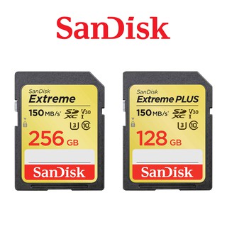 【sandisk】256g 128g extreme sd u3 v30 記憶卡 讀150mb 寫70mb sdxc