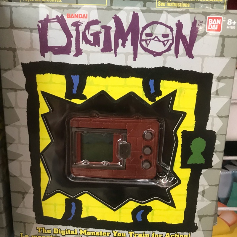 怪獸對打機 數碼寶貝 數碼怪獸 Digimon 懷舊 復古 遊戲機 方塊機 萬代 BANDAI 收藏 送禮