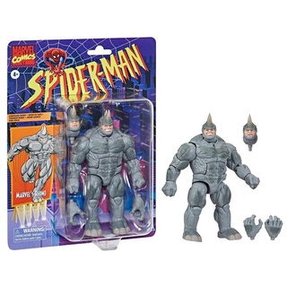 玩具聯合國★ 現貨 漫威 Marvel Legends 6吋 蜘蛛人 經典吊卡 犀牛人 犀牛哥