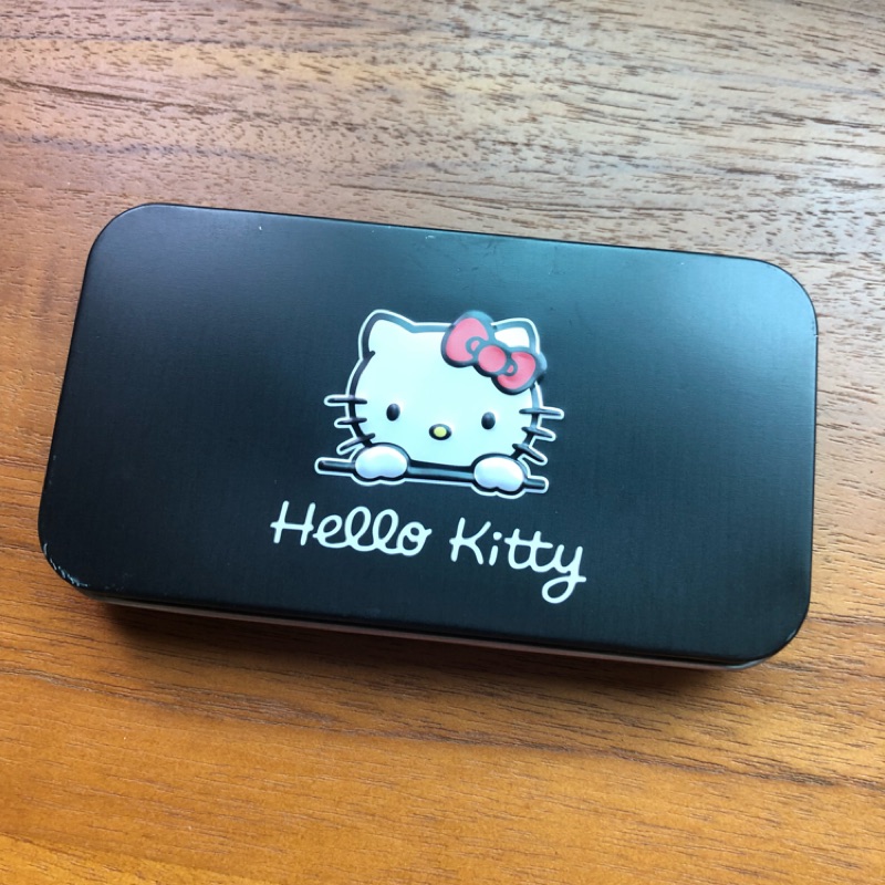 Hello kitty 刷具組 鐵盒 旅行組