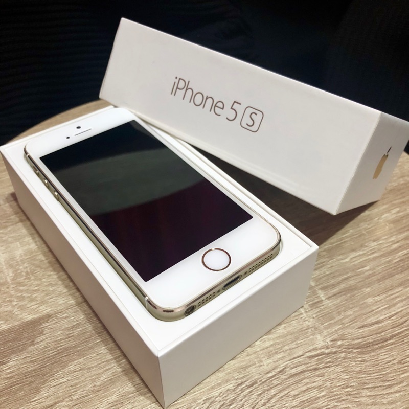 iPhone 5s 64G 金色 (贈鋼化玻璃保護貼+防摔透明太空手機殼）