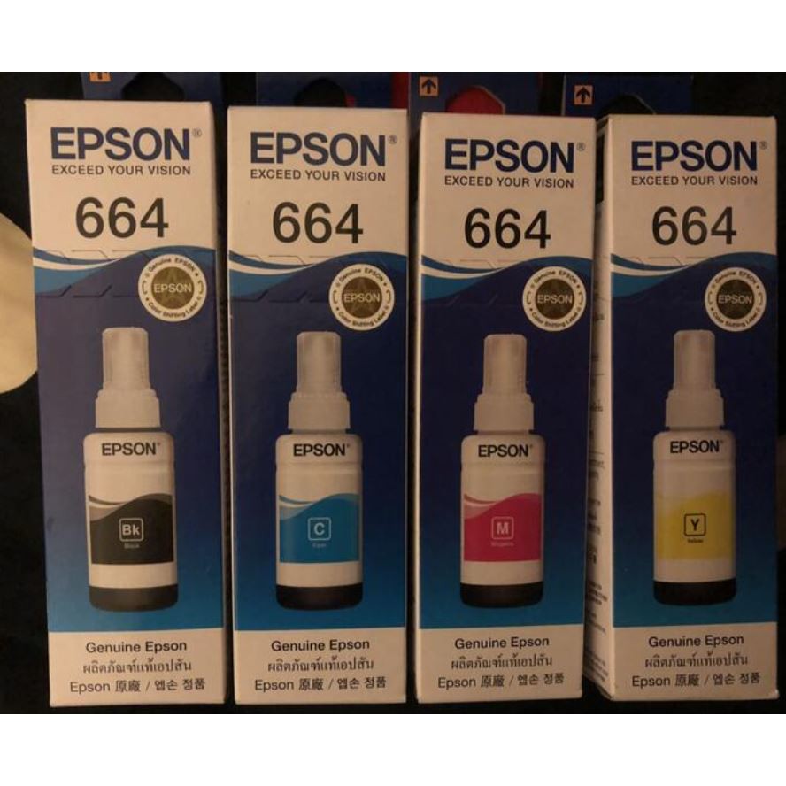 EPSON 原廠盒裝墨水 L350 L550 L565 L1300 L1455 L120 L系列 T664墨水