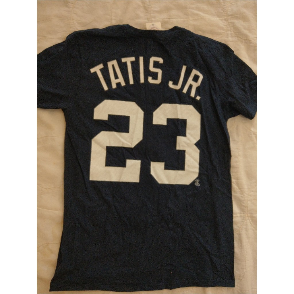 現貨 Majestic MLB San Diego Padres Tatis Jr. 短T 尺寸 M 教士隊 大帝士
