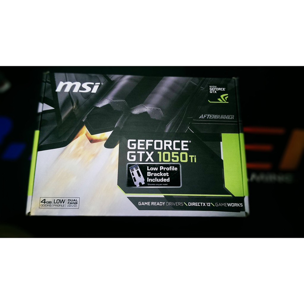 MSI GeForce GTX 1050 Ti 4GT LP