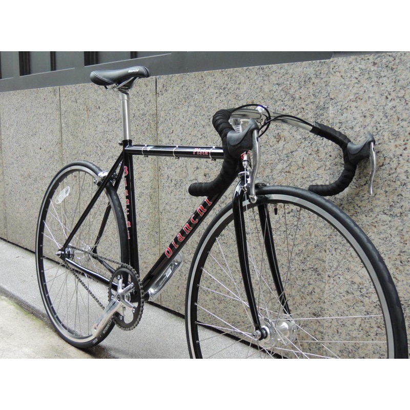 特價【鐵馬假期】Bianchi D2 PISTA Steel 單速車 場地車 黑色 53