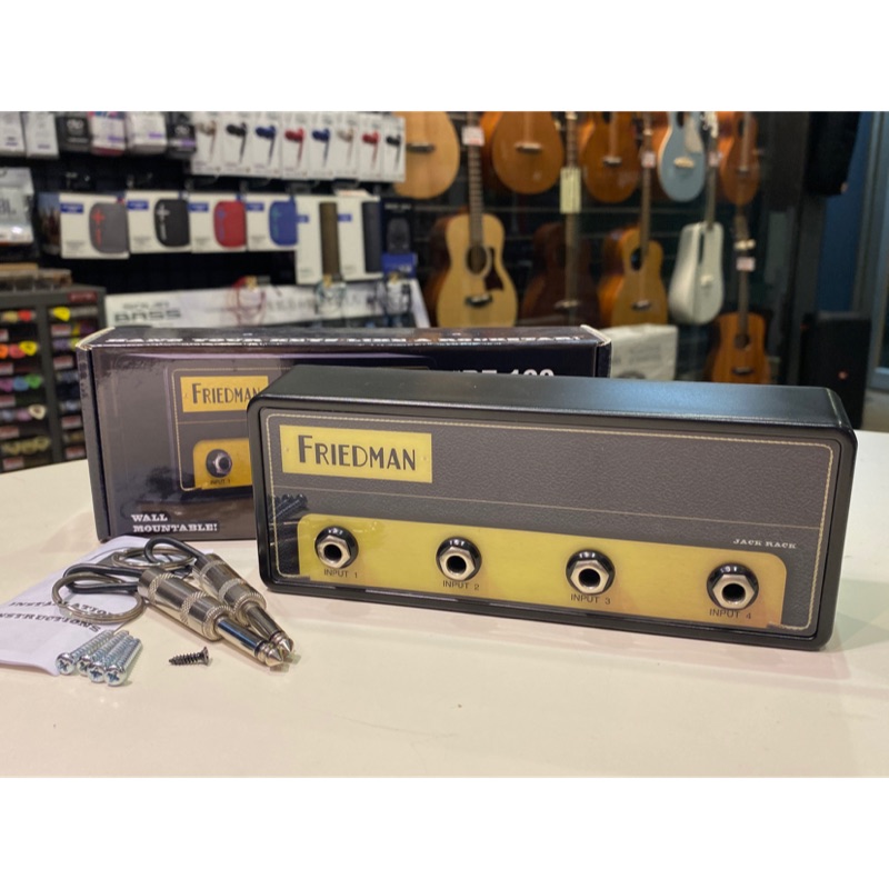 搖滾玩家樂器 二手中古pluginz Friedman Be 100 鑰匙圈座附兩個鑰匙圈聯名款音箱頭 蝦皮購物
