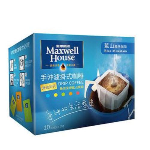 麥斯威爾手沖濾掛式咖啡-藍山風味 超值二入組【愛買】