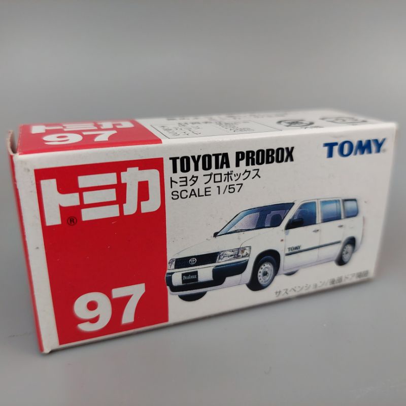 絕版藍標 tomica tomy 多美 97 Toyota Probox 道路工程車盒況如圖