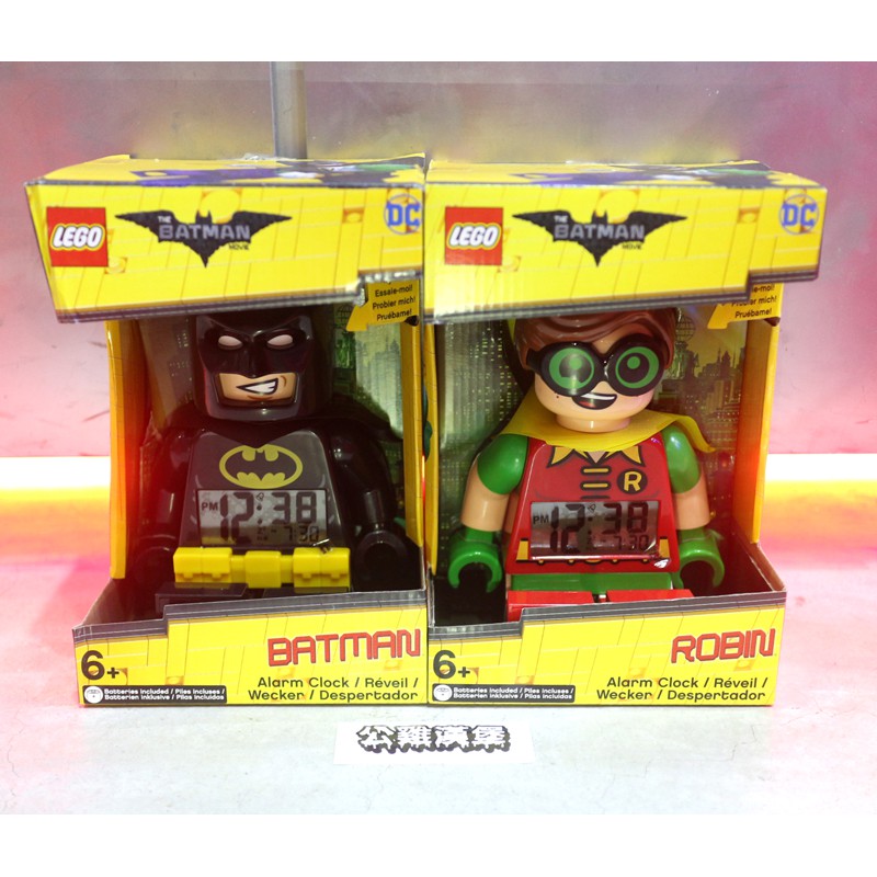 「Lego Clock 樂高 時鐘 Dc Comics Batman 蝙蝠俠 羅賓 @公雞漢堡」