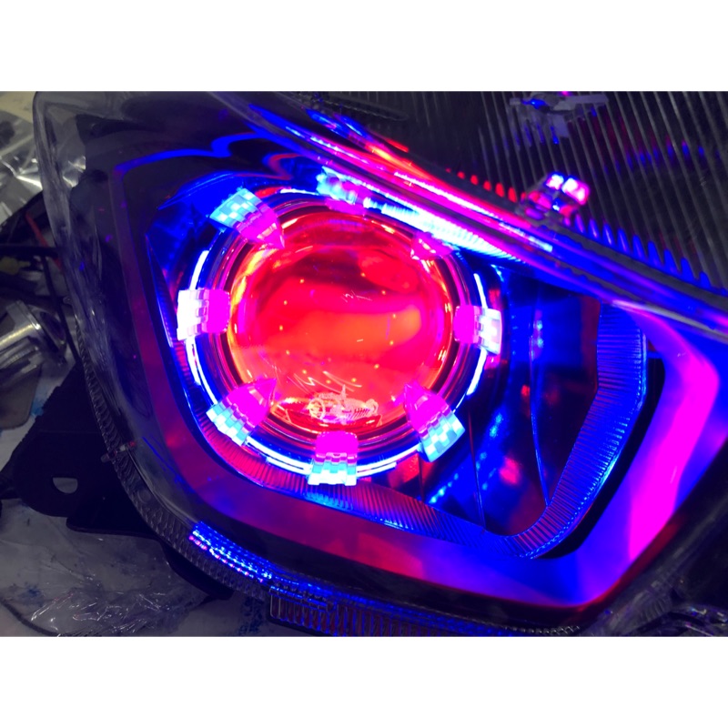 Force 阿波羅led 透明修羅 魚眼整套7500