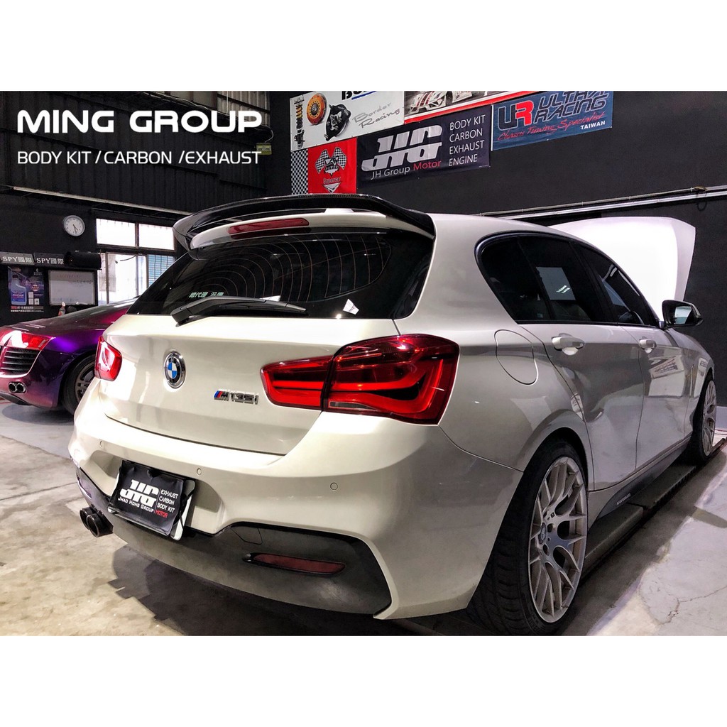 【MING GROUP國際】BMW F20 LCI AC款 碳纖維尾翼