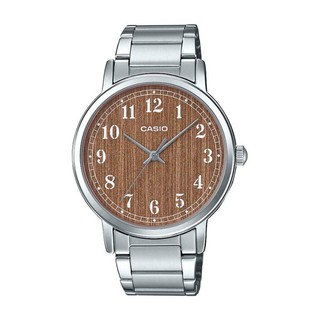 【奇異SHOPS】CASIO手錶公司貨指針男錶MTP-E145D-5B2不鏽鋼錶帶