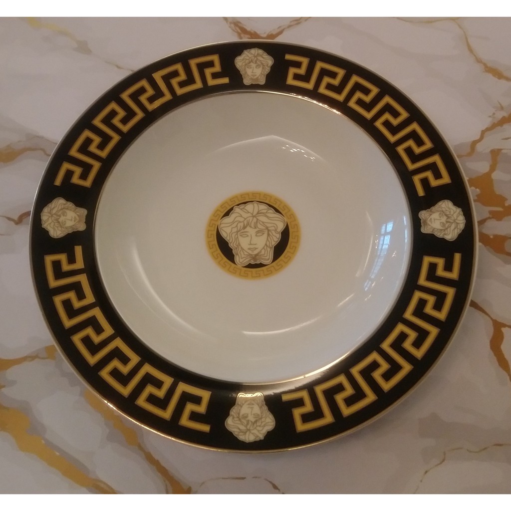 凡賽斯Versace/達文西收藏系列碗盤/24k金(老件）