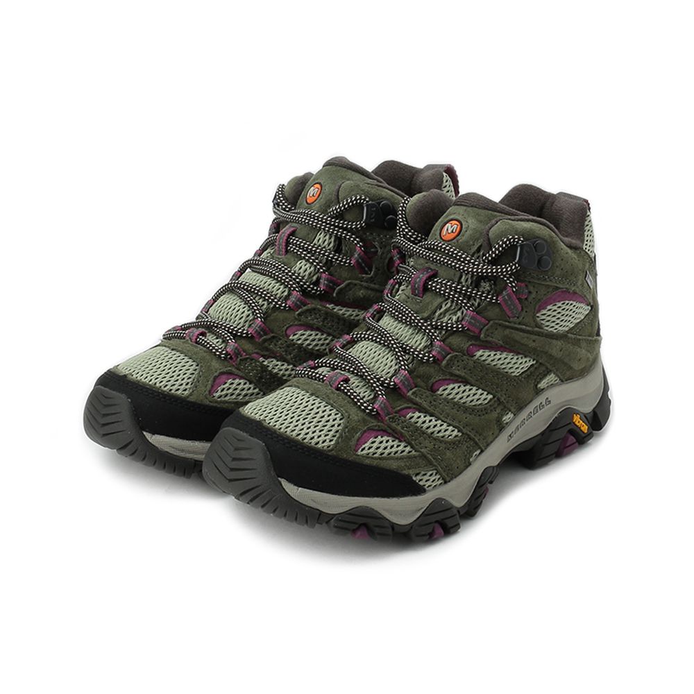 MERRELL MOAB 3 GORE-TEX 登山鞋 綠/苺紫 ML035818 女鞋