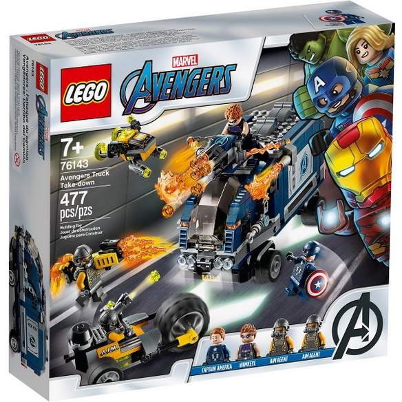 LEGO 76143 Avengers Truck Take-down 漫威英雄 &lt;樂高林老師&gt;