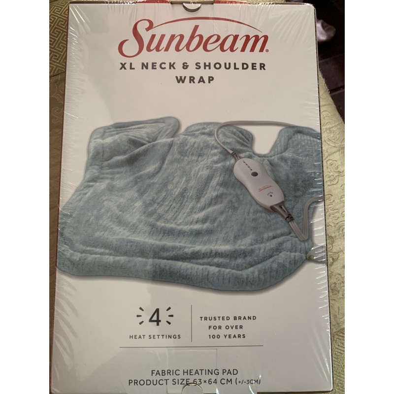 Sunbeam 電熱披肩 電熱毯 XL加大款