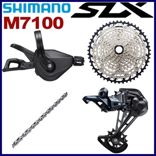 Shimano SLX M7100 12 速 2x12 套件山地自行車 RD-M7120 SL-M7100 變速桿 CS