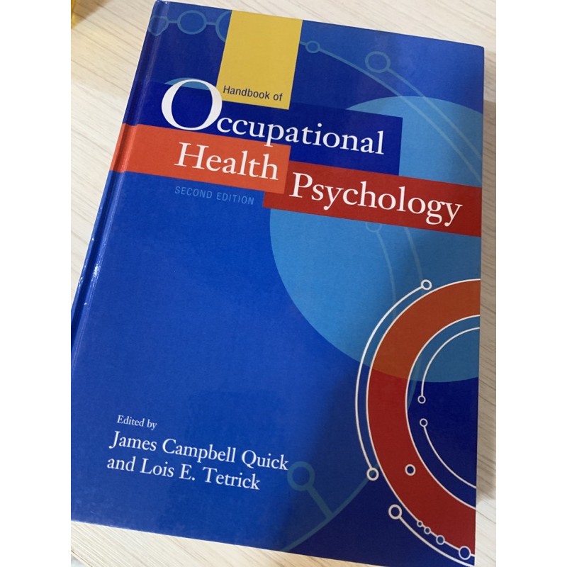 Handbook of Occupational Health Psychology