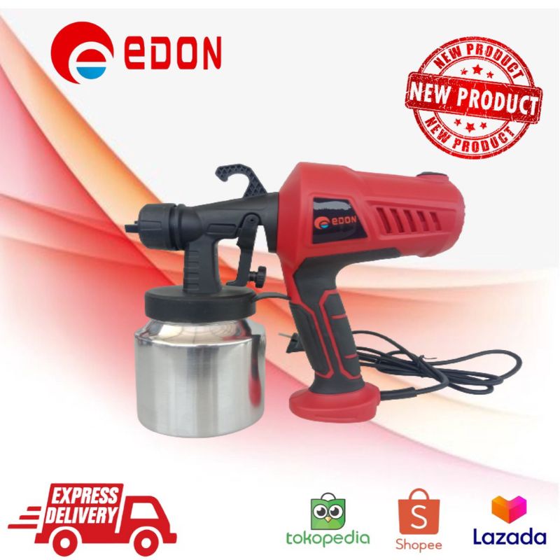 Edon 電動噴槍電動噴槍 ED11-3204 原裝電動噴槍電動噴漆機